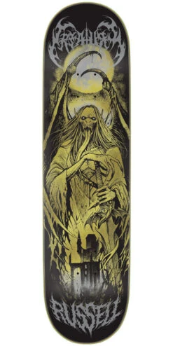 Creature Russell Nightwatch SM VX Skateboard Deck - 8.00"