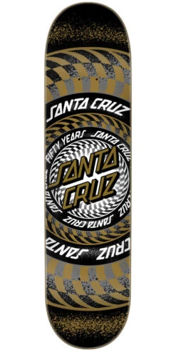 Santa Cruz Infinite Ringed Dot 7 Ply Birch Skateboard Deck - 7.75"