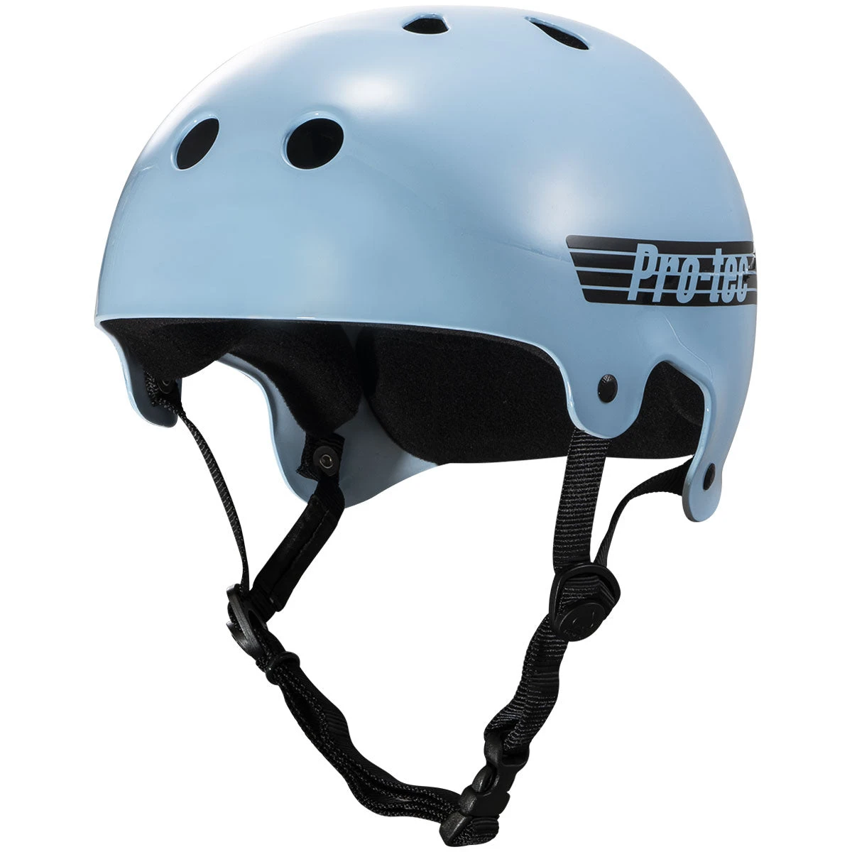 Pro-Tec Old School Skate Helmet - Gloss Baby Blue 1 Pro-Tec Old School Skate Helmet - Gloss Baby Blue