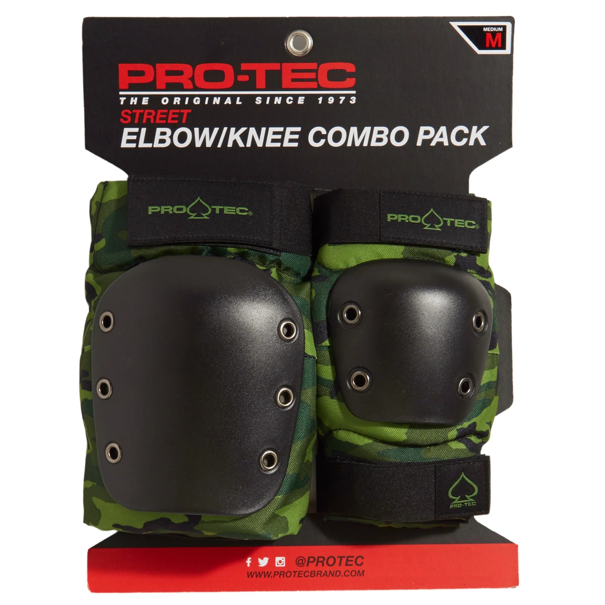 Pro-Tec Street Knee/Elbow Set Of Pads - Camo 1 Pro-Tec Street Knee/Elbow Set Of Pads - Camo