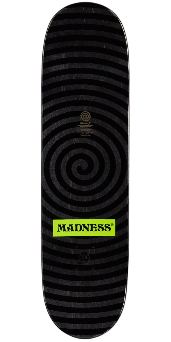 Madness Queen R7 Skateboard Deck - Holographic/Swirl - 8.50" 2 Madness Queen R7 Skateboard Deck - Holographic/Swirl - 8.50" - Image 2