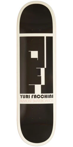 Almost Yuri Bauhaus Impact Pro Light Skateboard Deck - Yuri Facchini - 8.375"