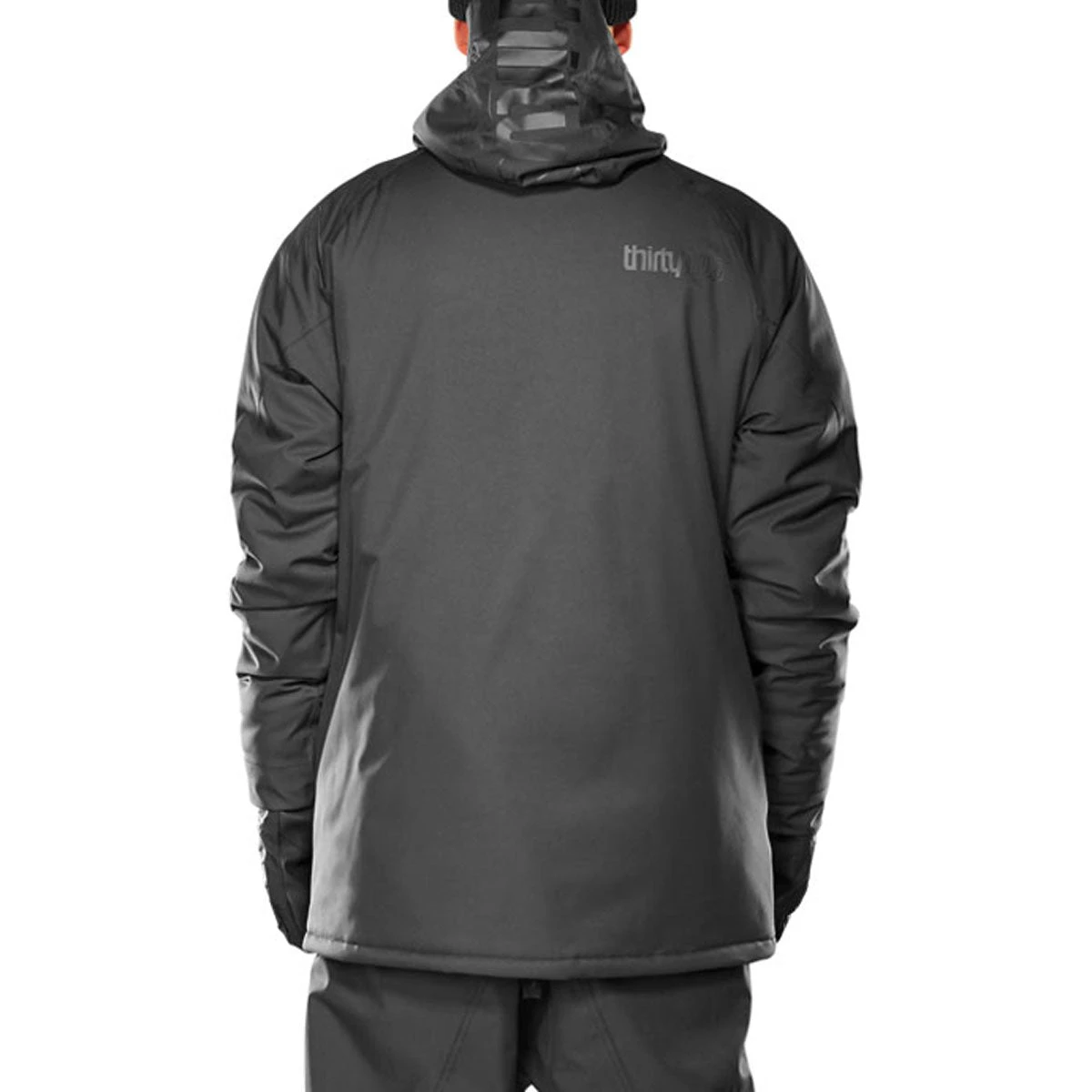Thirty Two Lashed Insulated Snowboard Jacket - Black 2 Thirty Two Lashed Insulated Snowboard Jacket - Black - Image 2