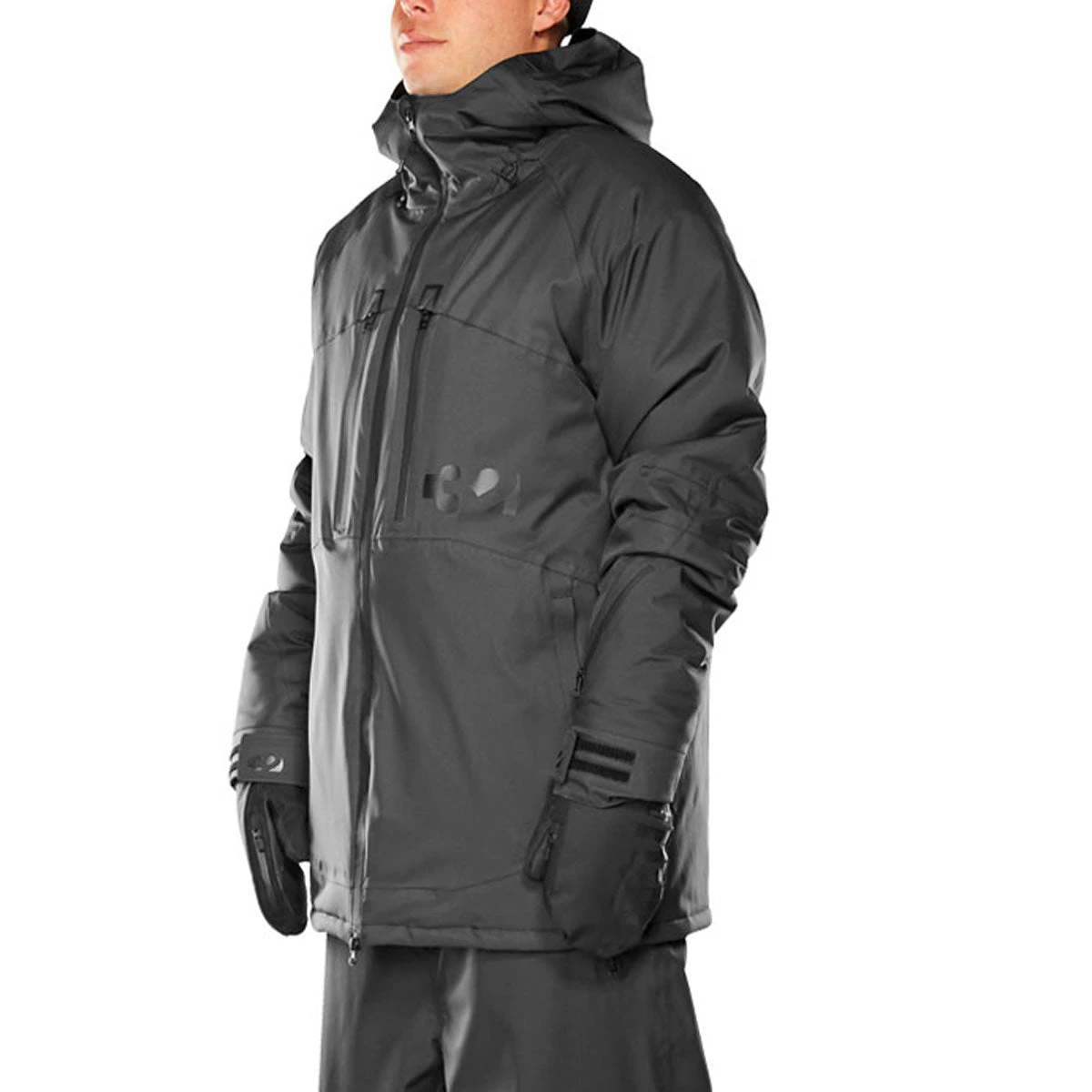 Thirty Two Lashed Insulated Snowboard Jacket - Black 3 Thirty Two Lashed Insulated Snowboard Jacket - Black - Image 3