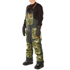 Thirty Two Basement Bib 2023 Snowboard Pants - Camo 6 Thirty Two Basement Bib 2023 Snowboard Pants - Camo -Volcom Store 194691275998 3