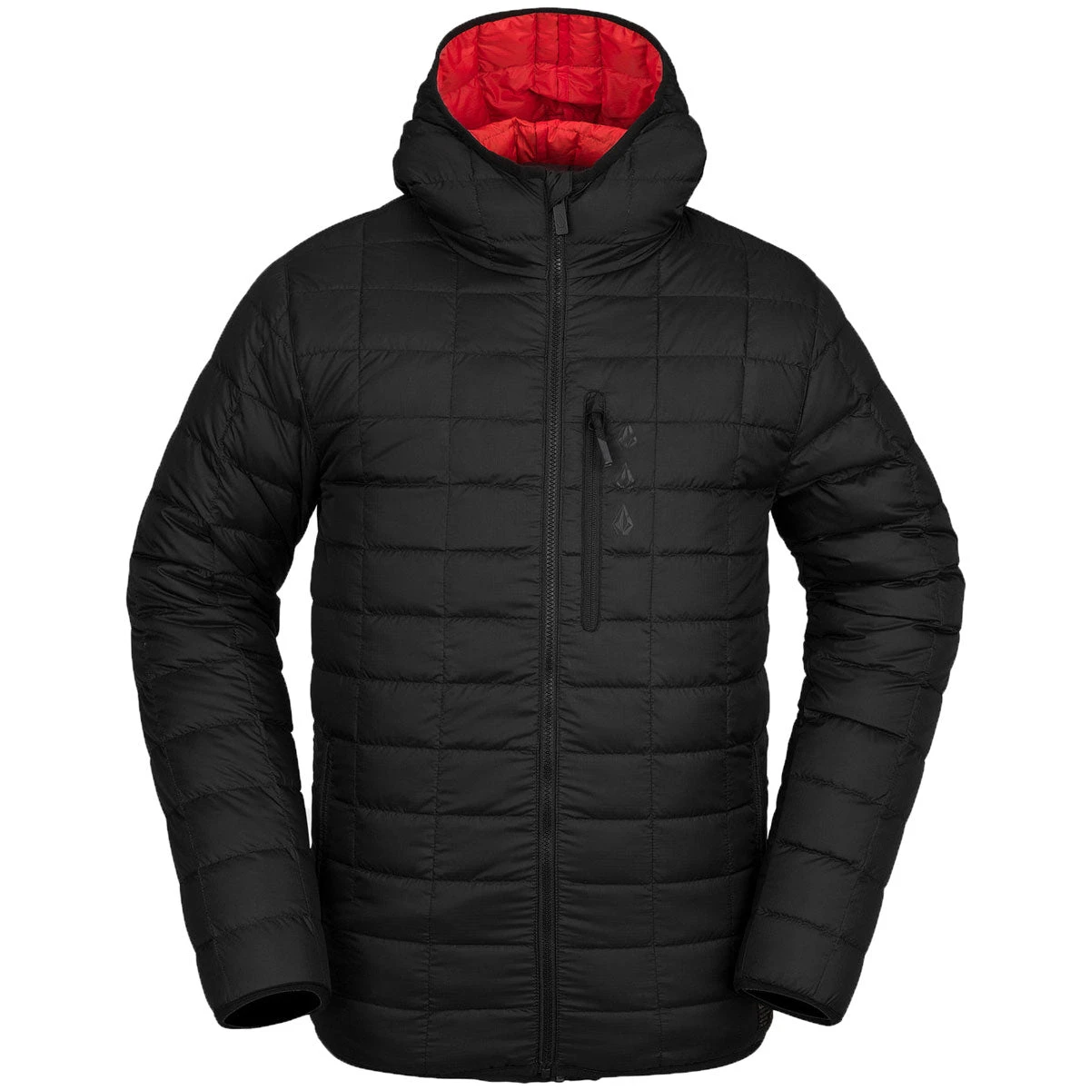 Volcom Puff Puff Give Snowboard Jacket - New Black 2 Volcom Puff Puff Give Snowboard Jacket - New Black - Image 2