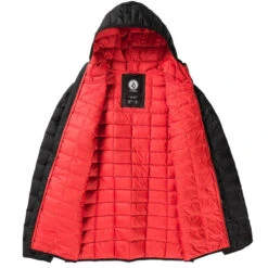 Volcom Puff Puff Give Snowboard Jacket - New Black 6 Volcom Puff Puff Give Snowboard Jacket - New Black -Volcom Store 196134088196 3