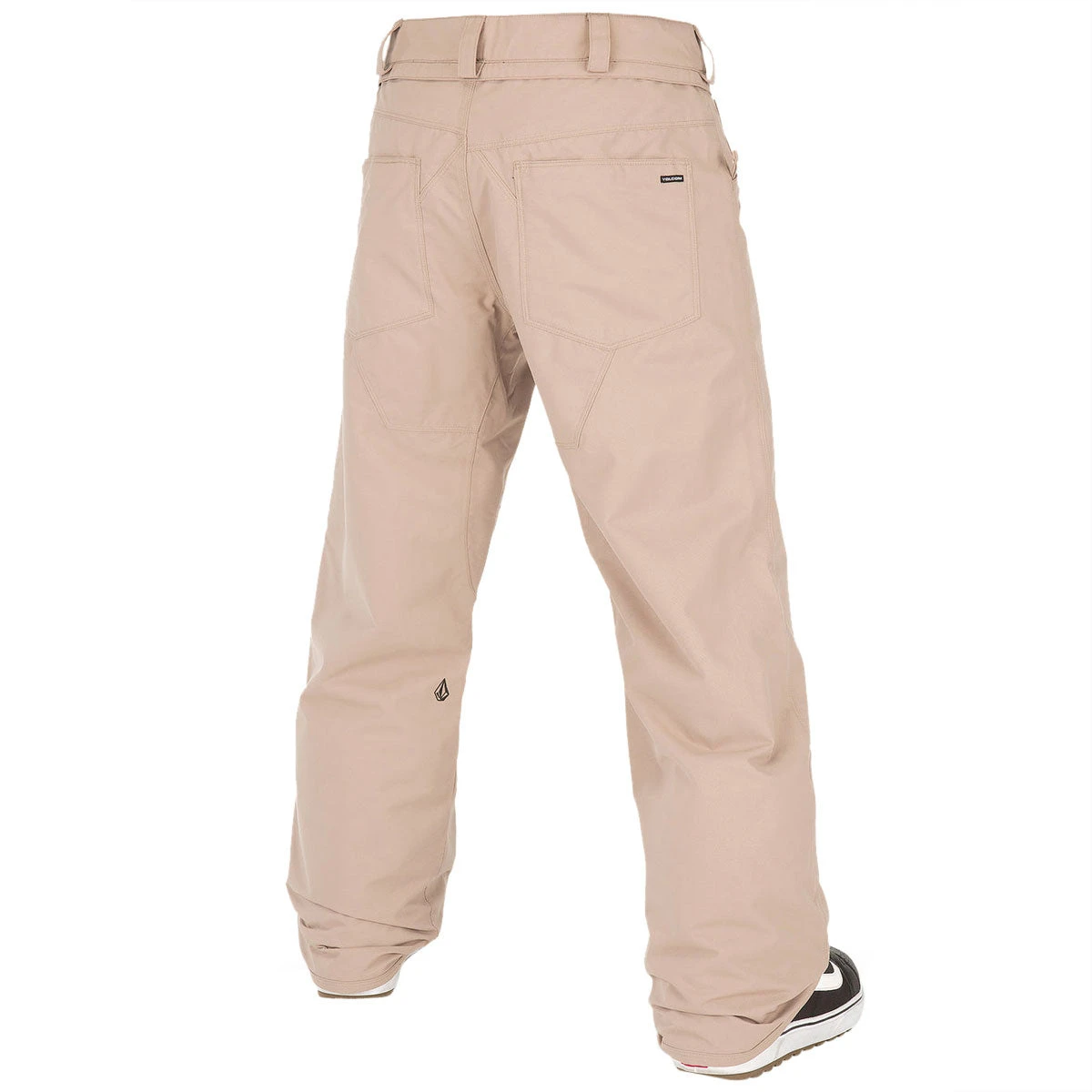 Volcom 5-Pocket Snowboard Pants - Dark Khaki 2 Volcom 5-Pocket Snowboard Pants - Dark Khaki - Image 2