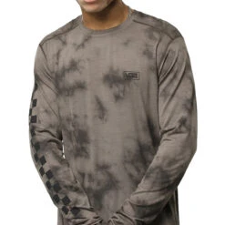 Vans Classic Merino Long Sleeve Crew Snowboard Base Layer - Black -Volcom Store 196244963529 3