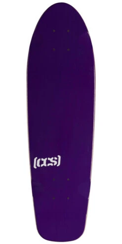 CCS Logo Cruiser Skateboard Deck - Purple