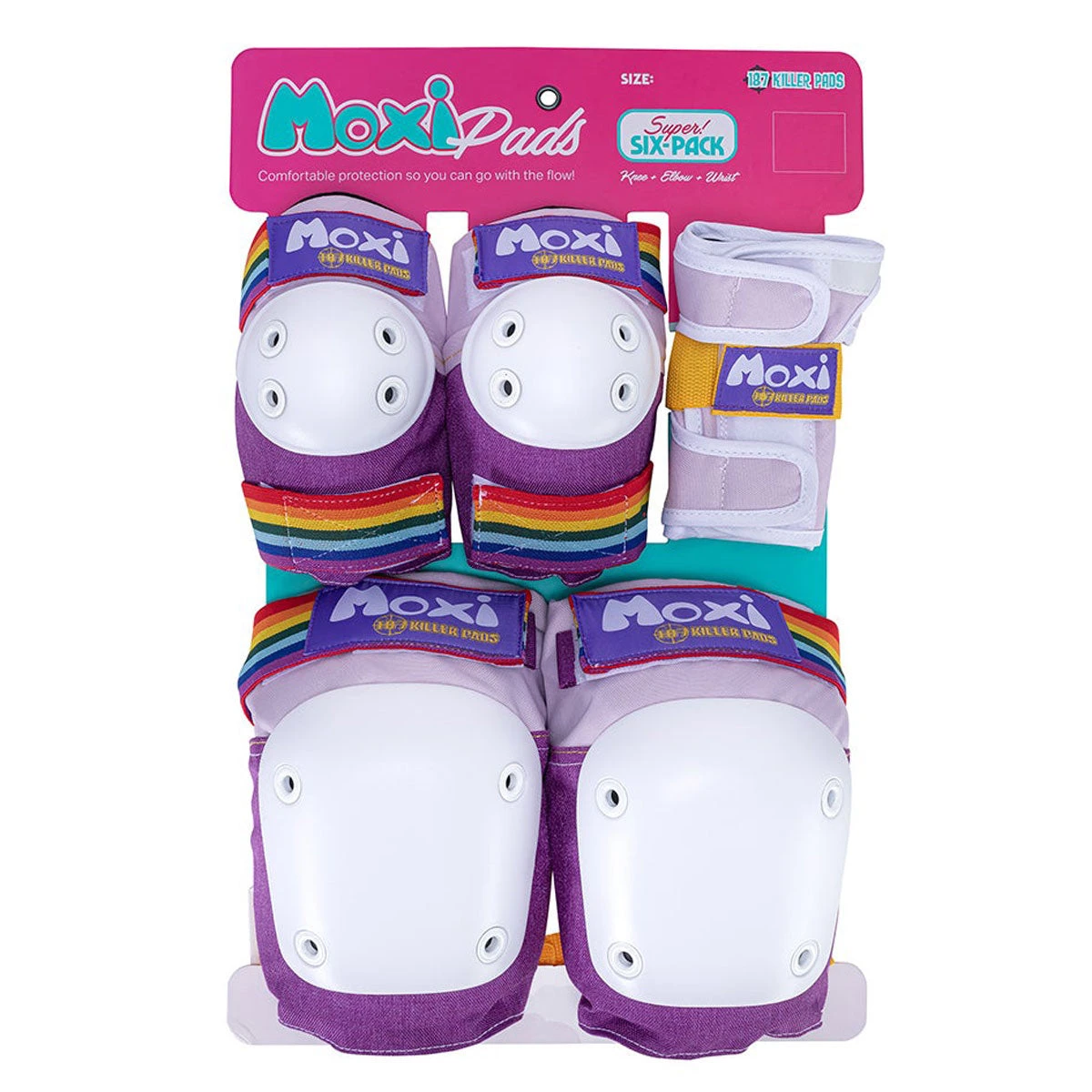 187 Six Pack Of Adult Pads - MOXI Lavender 1 187 Six Pack Of Adult Pads - MOXI Lavender