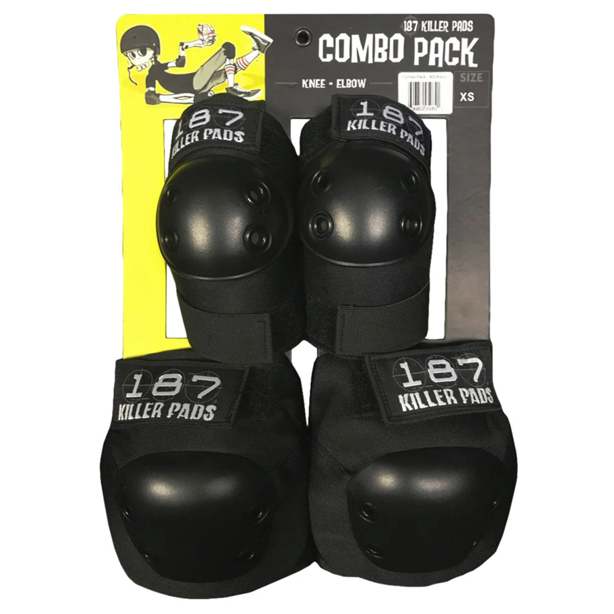 187 Combo Pack Pads - Black 1 187 Combo Pack Pads - Black