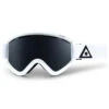 Ashbury Blackbird White Triangle Snowboard Goggles - Dark Smoke/Yellow Spare