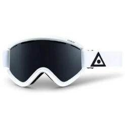 Ashbury Blackbird White Triangle Snowboard Goggles - Dark Smoke/Yellow Spare