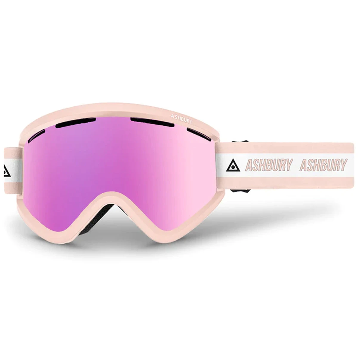 Ashbury Blackbird Snowboard Goggles - Verona/Pink Mirror/Yellow Spare 1 Ashbury Blackbird Snowboard Goggles - Verona/Pink Mirror/Yellow Spare