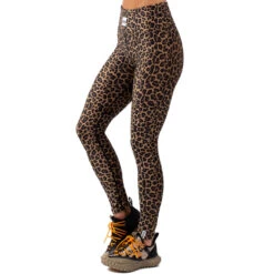 Eivy Icecold Tights Snowboard Base Layer - Leopard