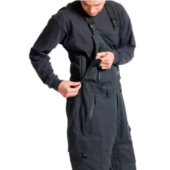 L1 Sentinal Bib 2023 Snowboard Pants - Black -Volcom Store 7630221830969 3