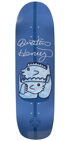 Frog Dustin Henry Pro Skateboard Deck - Purple - 8.80"