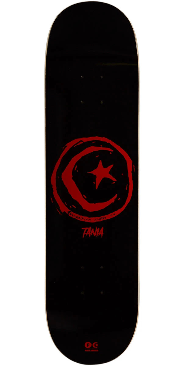 Foundation Tania Star And Moon Signature Skateboard Deck - 8.00" 1 Foundation Tania Star And Moon Signature Skateboard Deck - 8.00"