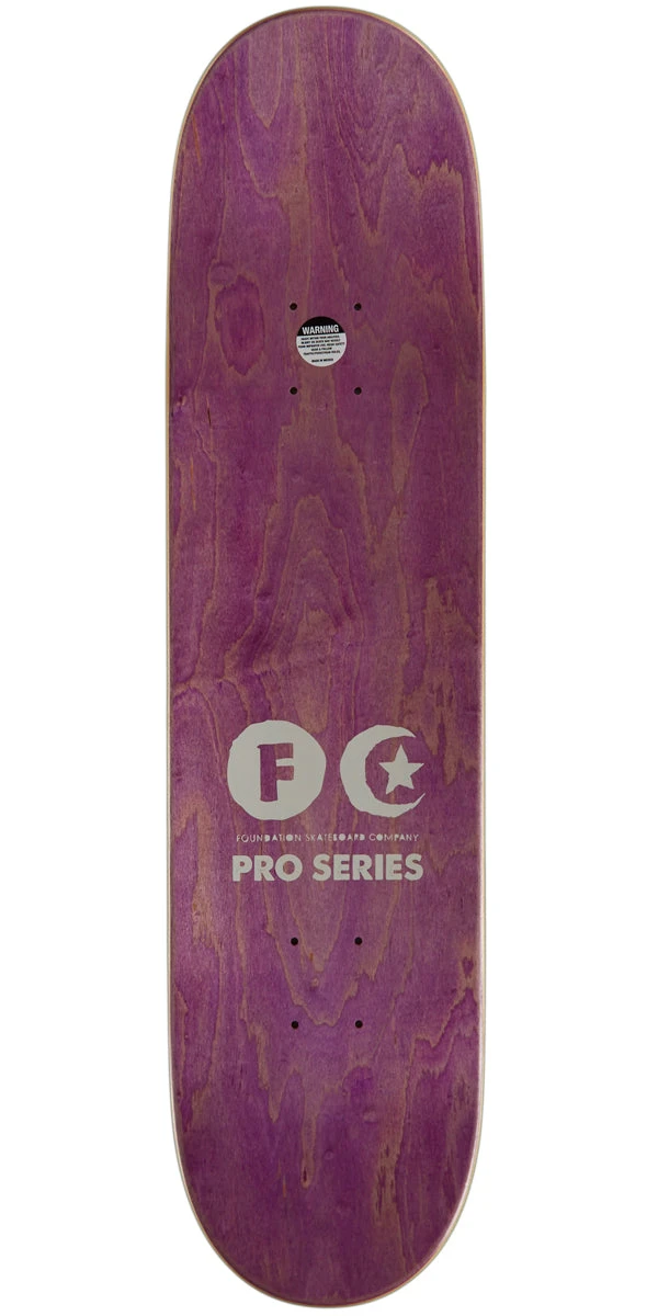 Foundation Tania Star And Moon Signature Skateboard Deck - 8.00" 2 Foundation Tania Star And Moon Signature Skateboard Deck - 8.00" - Image 2