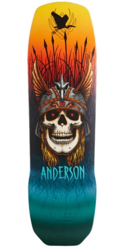 Powell Peralta Flight Andy Anderson Crane Skull Skateboard Deck - 8.45"