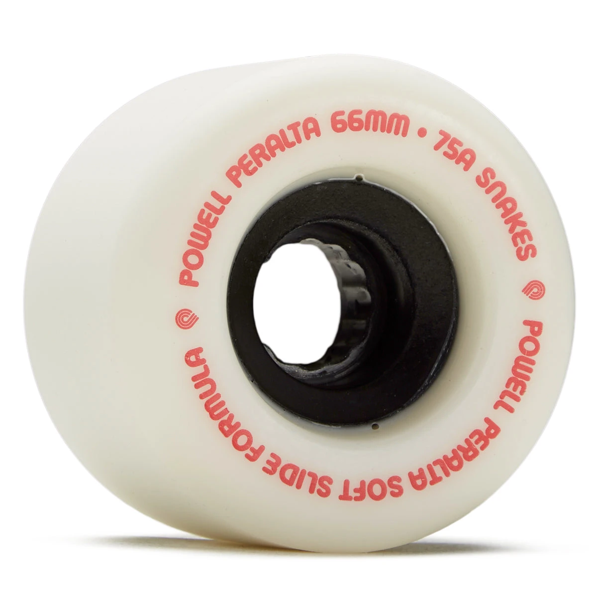 Powell Peralta Powell-Peralta Snakes 75A Longboard Wheels - White - 66mm 1 Powell Peralta Powell-Peralta Snakes 75A Longboard Wheels - White - 66mm