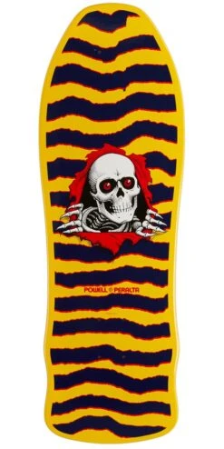 Powell Peralta Powell-Peralta Geegah Ripper '10' Skateboard Deck - Gold - 9.75"