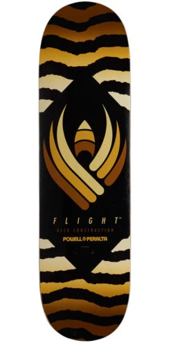 Powell Peralta Powell-Peralta Flight Safari Shape 245 Skateboard Deck - Yellow - 8.75"