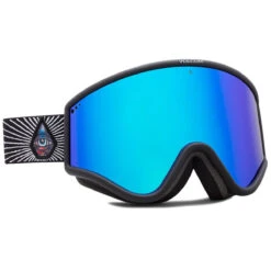 Volcom Yae Jamie Lynn Snowboard Goggles - Blue Chrome -Volcom Store 884932385554 3