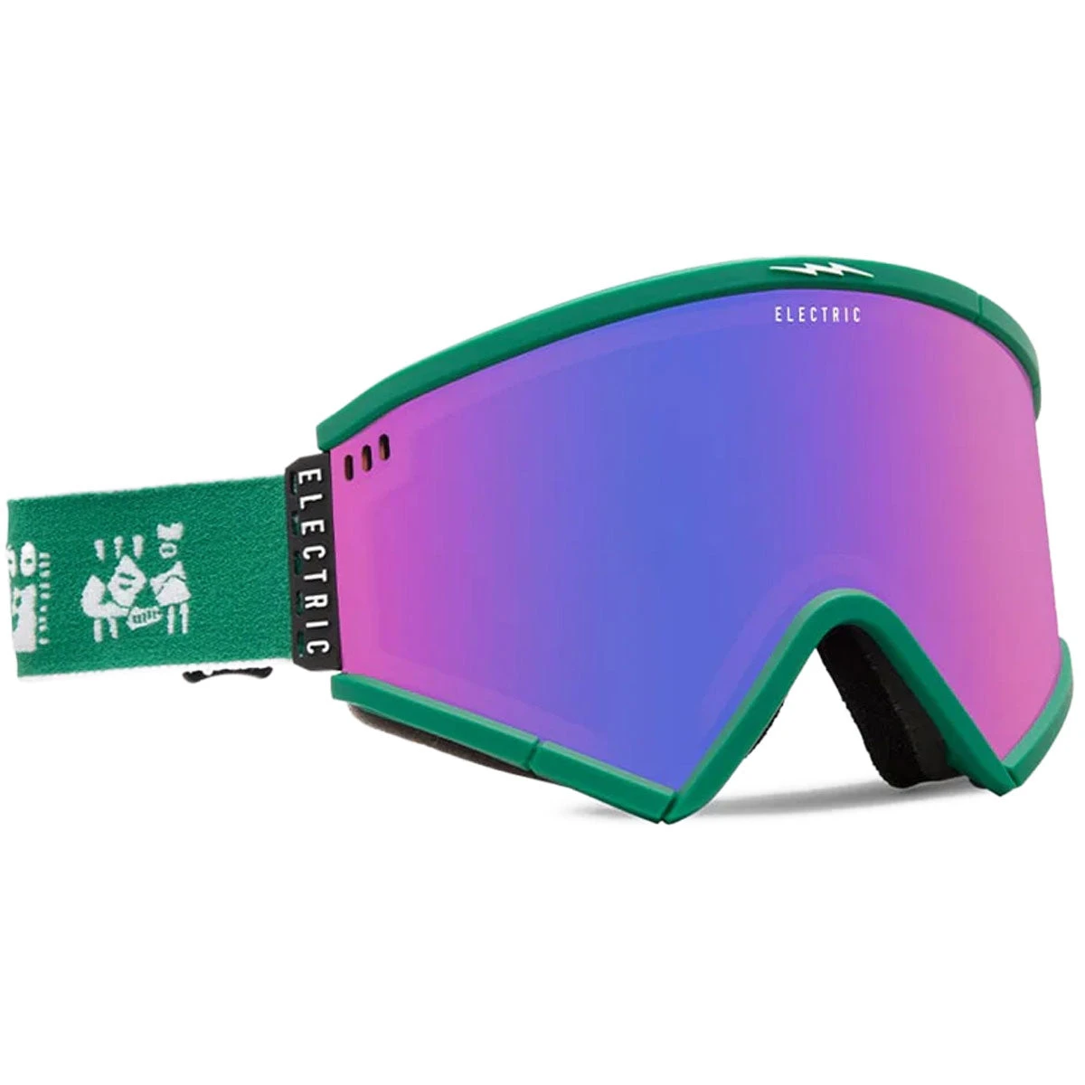 Electric Roteck Arthur Longo Signature Snowboard Goggles - Coyote Purple 1 Electric Roteck Arthur Longo Signature Snowboard Goggles - Coyote Purple