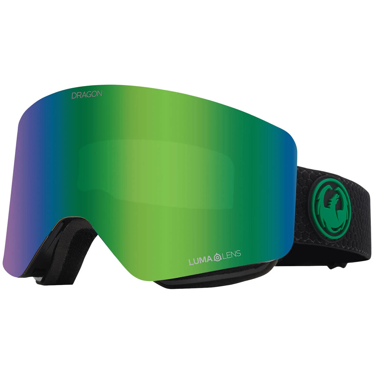 Dragon R1 Otg Snowboard Goggles - Split/Lumalens Green Ion 1 Dragon R1 Otg Snowboard Goggles - Split/Lumalens Green Ion
