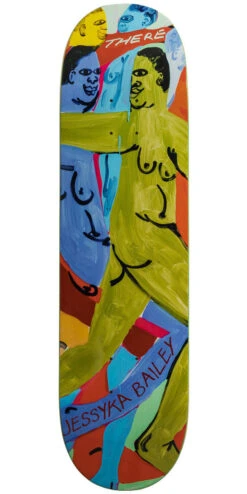 There Jessyka In Ur Face Skateboard Deck - 8.25"