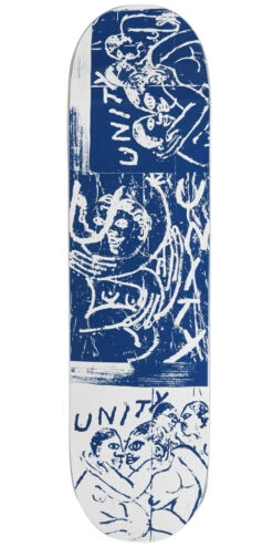 Unity Banners Skateboard Deck - Blue - 8.12"