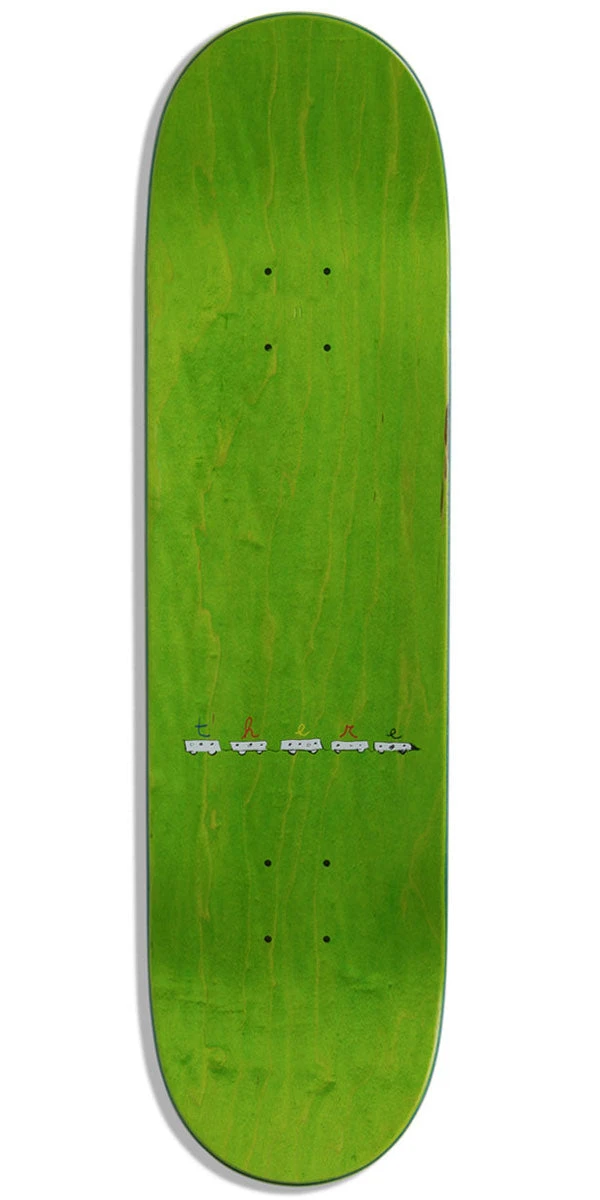 There Nadair James One More Drink Skateboard Deck - Blue - 8.50" 2 There Nadair James One More Drink Skateboard Deck - Blue - 8.50" - Image 2