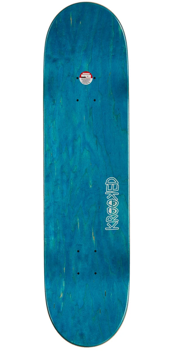 Krooked Sebo Surfin Skateboard Deck - 8.12" 2 Krooked Sebo Surfin Skateboard Deck - 8.12" - Image 2