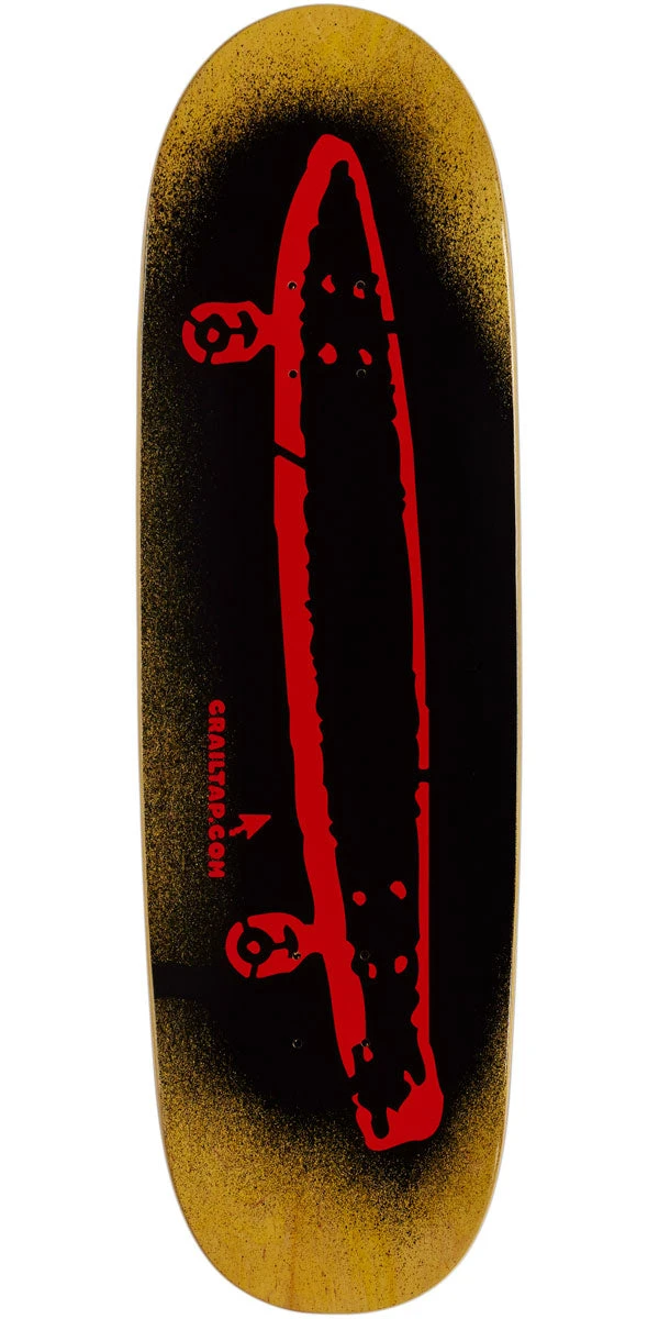 Crailtap Overspray Cruiser Skateboard Deck - 9.25" 1 Crailtap Overspray Cruiser Skateboard Deck - 9.25"
