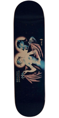 Girl Geering Seductress Skateboard Deck - 8.50"