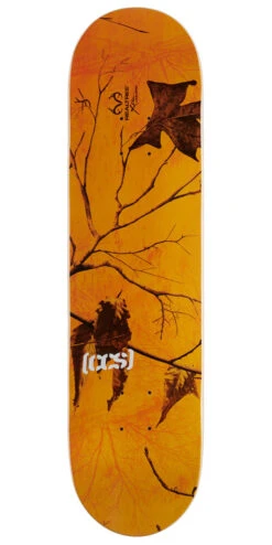 CCS X Realtree Logo Skateboard Deck - Blaze