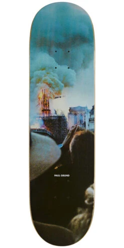 Polar Paul Grund Notre Dame Slick Skateboard Deck - 8.50"