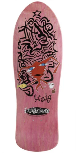 Frog Delusional Craig Skateboard Deck - 10.00"