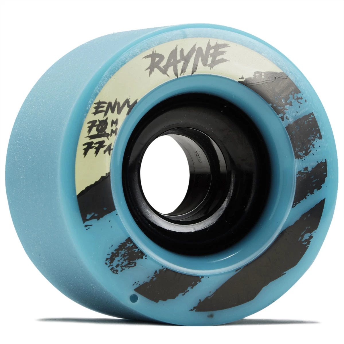 Rayne Envy V2 77a Longboard Wheels - Teal Jelly - 70mm 1 Rayne Envy V2 77a Longboard Wheels - Teal Jelly - 70mm