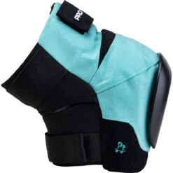 Pro-Tec Sky Brown Pro Knee Pads - Black/Blue -Volcom Store BQ38FDA 3