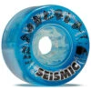 Seismic Tantrum 80a Longboard Wheels - Clear Blue - 72mm