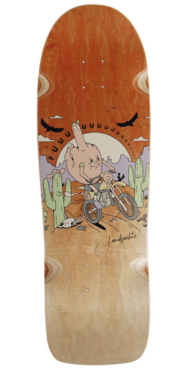 Landyachtz ATV Ditch Life Moto Fun Longboard Deck 1 Landyachtz ATV Ditch Life Moto Fun Longboard Deck