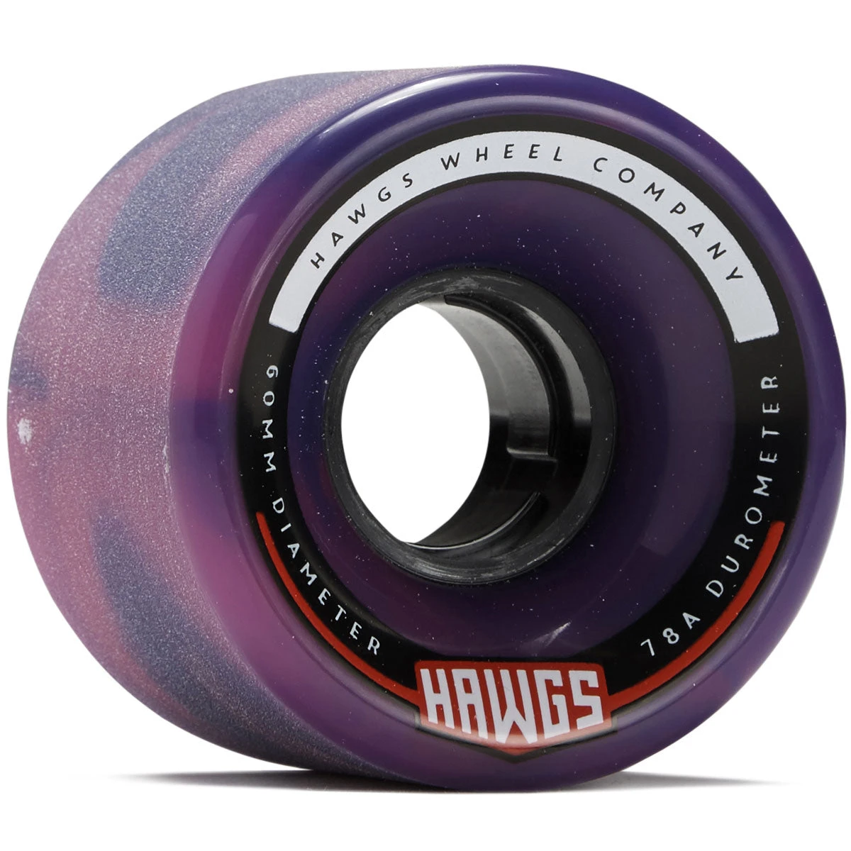 Hawgs Chubby 78a Stone Ground Longboard Wheels - Purple/Pink - 60mm 1 Hawgs Chubby 78a Stone Ground Longboard Wheels - Purple/Pink - 60mm