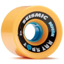 Seismic Hot Spot 83a Longboard Wheels - Mango - 63mm