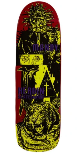 Heroin X Mandy Hirotton Skateboard Deck - 9.40"