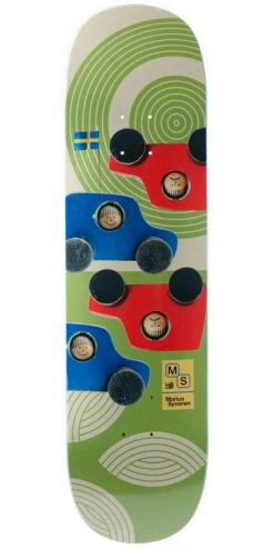 Habitat Marius Syvanen Which Way Skateboard Deck - 8.40"