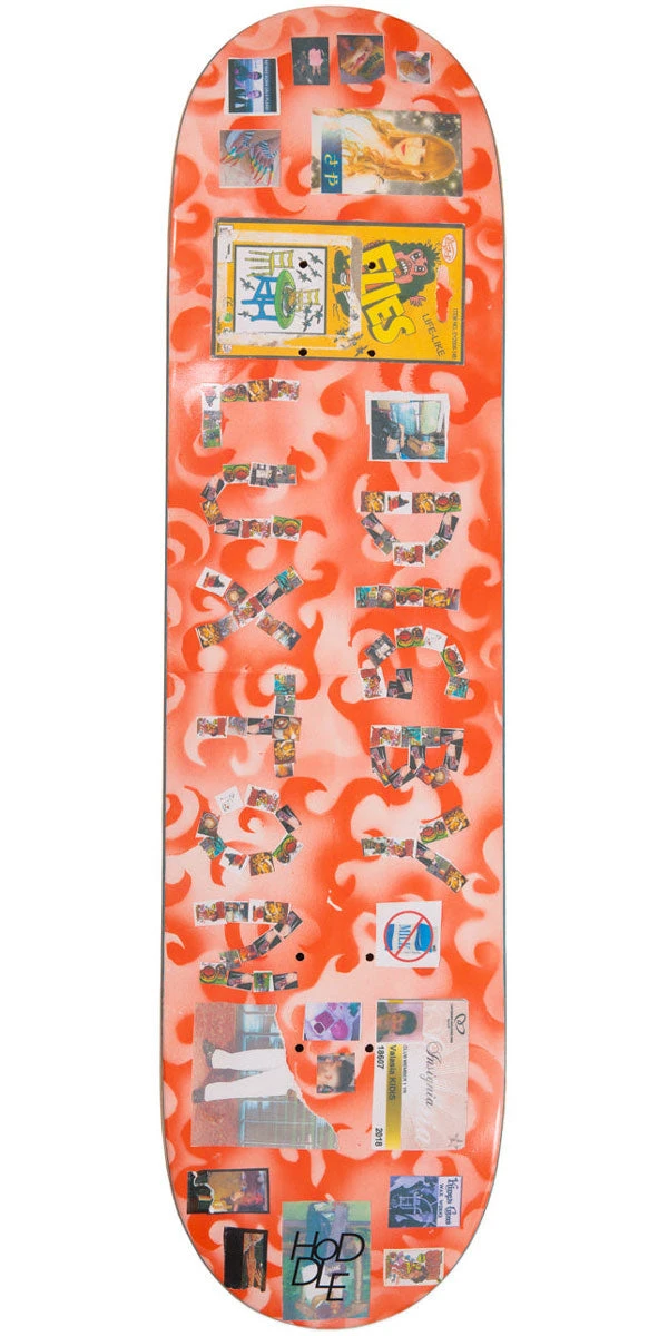 Hoddle Digby Luxton Scrap Book Skateboard Deck - 8.50" 1 Hoddle Digby Luxton Scrap Book Skateboard Deck - 8.50"