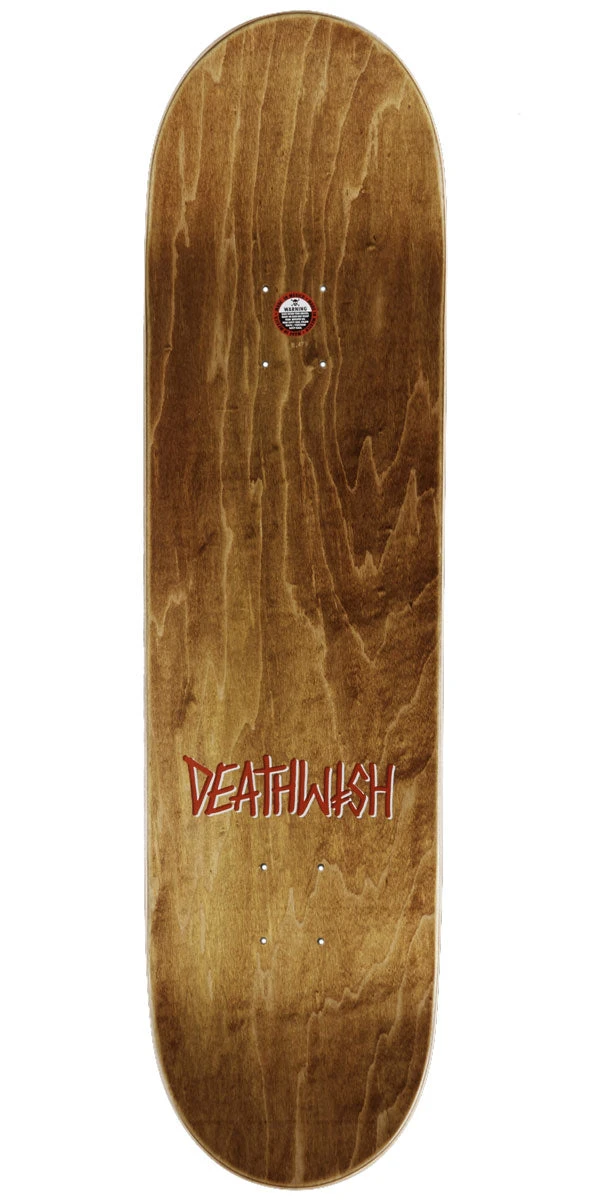 Deathwish Gang Logo Skateboard Deck - Black/Orange - 8.475" 2 Deathwish Gang Logo Skateboard Deck - Black/Orange - 8.475" - Image 2